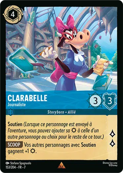 Clarabelle - Journaliste