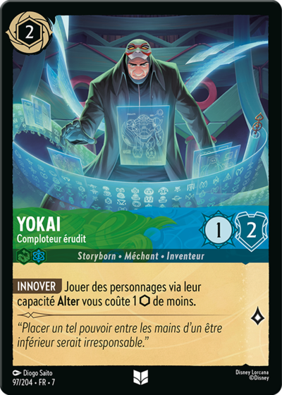 Yokai - Comploteur érudit