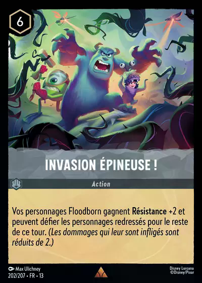 Invasion épineuse !