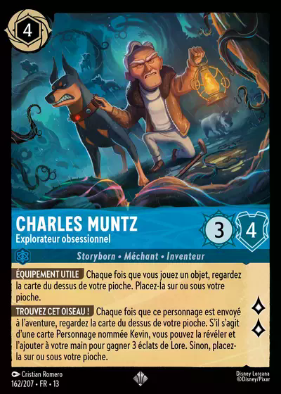 Charles Muntz - Explorateur obsessionnel