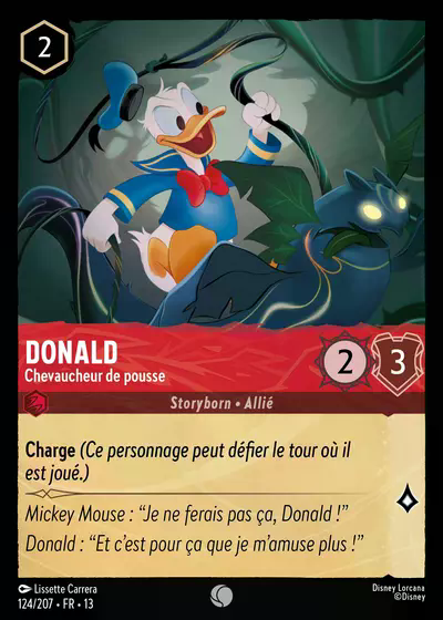Donald - Chevaucheur de pousse