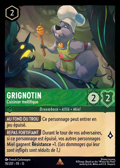 Grignotin - Cuisinier mellifique