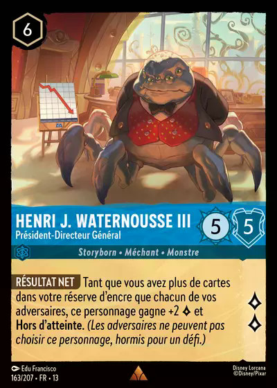 Henri J. Waternousse III - Président-Directeur Général