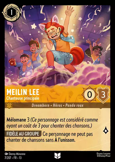 Meilin Lee - Chanteuse principale