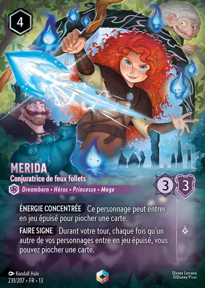 Merida - Conjuratrice de feux follets