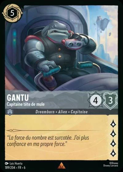 Gantu - Capitaine tête de mule
