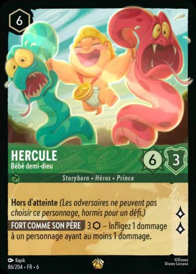 Hercule - Bébé demi-dieu