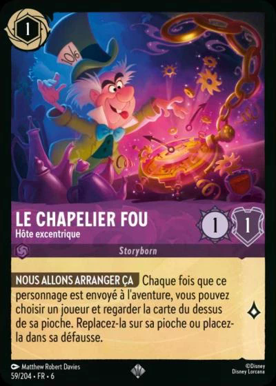 Le Chapelier Fou - Hôte excentrique