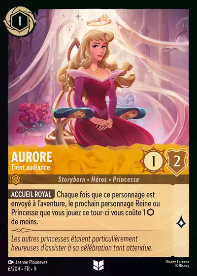 Aurore - Tient audiance