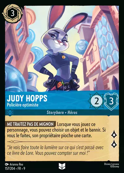 Judy Hopps - Policière optimiste