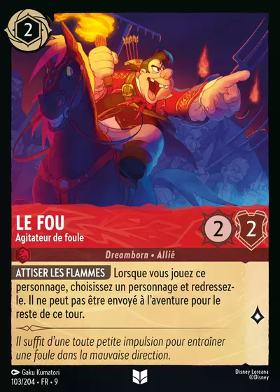 Le Fou - Agitateur de foule