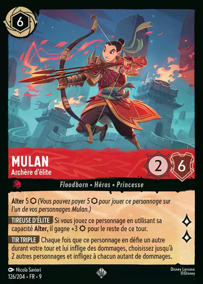 Mulan - Archère d'élite