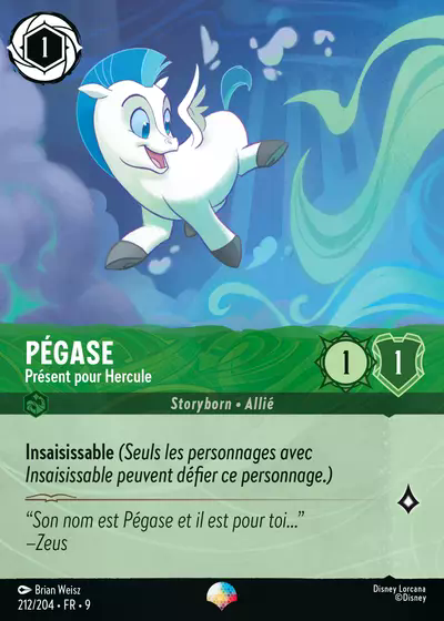 Pégase - Présent pour Hercule