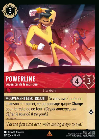 Powerline - Superstar de la musique