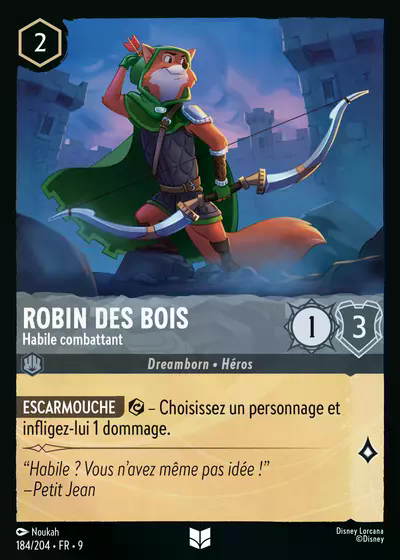 Robin des Bois - Habile combattant