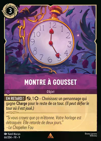 Montre à Gousset