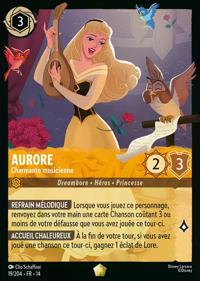 Aurore - Charmante musicienne