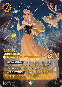 Aurore - Charmante musicienne