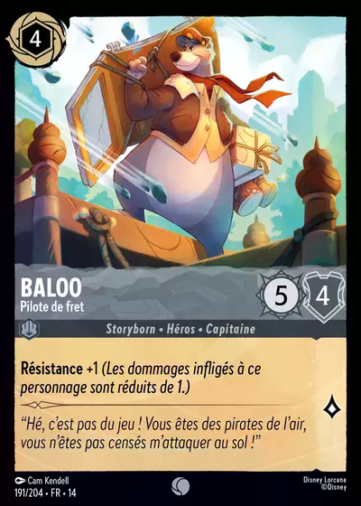 Baloo - Pilote de fret