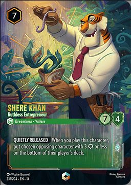 Shere Khan - Entrepreneur impitoyable