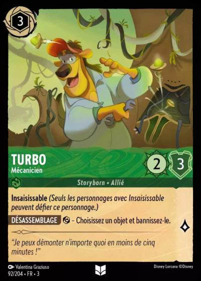 Turbo - Mécanicien