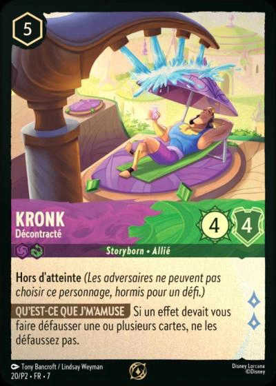 Kronk - Décontracté