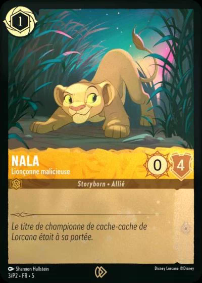Nala - Lionçonne malicieuse