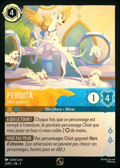 Perdita - Mère joueuse
