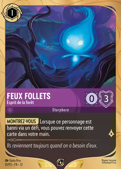 Feux follets - Esprit de la forêt
