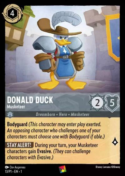 Donald - Mousquetaire