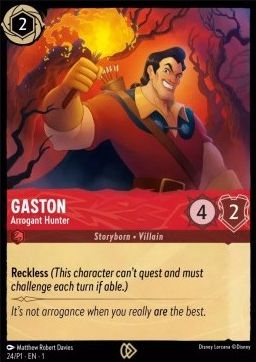 Gaston - Chasseur arrogant