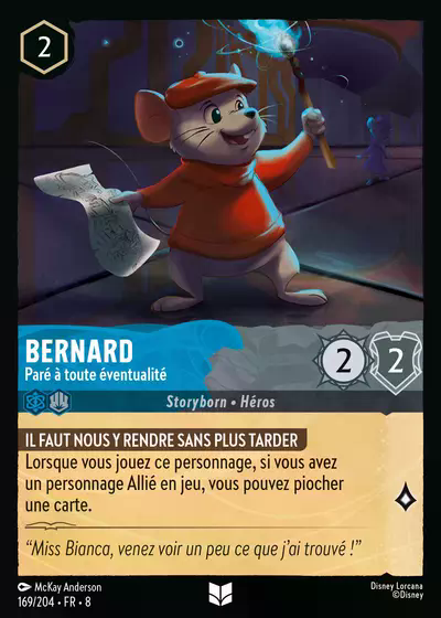 Bernard - Paré à toute éventualité