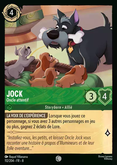 Jock - Oncle attentif
