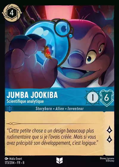 Jumba Jookiba - Scientifique analytique