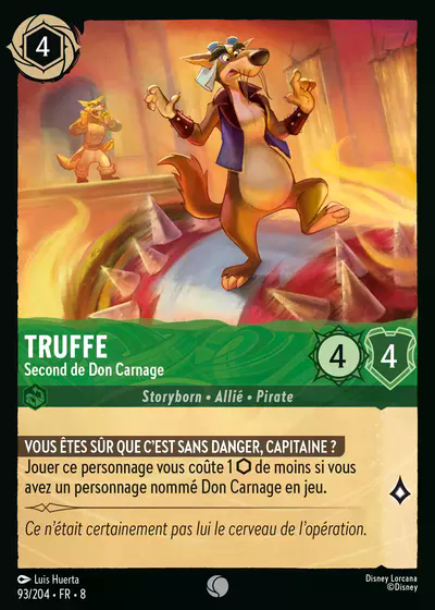 Truffe - Second de Don Carnage