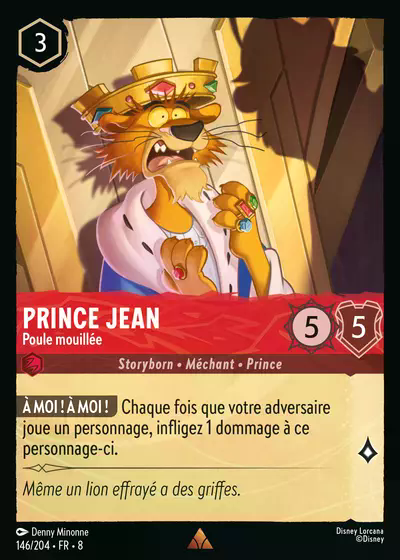 Prince Jean - Poule mouillée