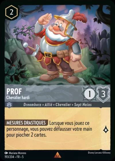 Prof - Chevalier hardi
