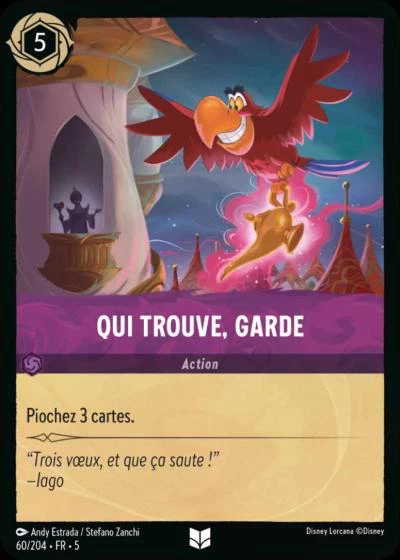 Qui trouve, garde