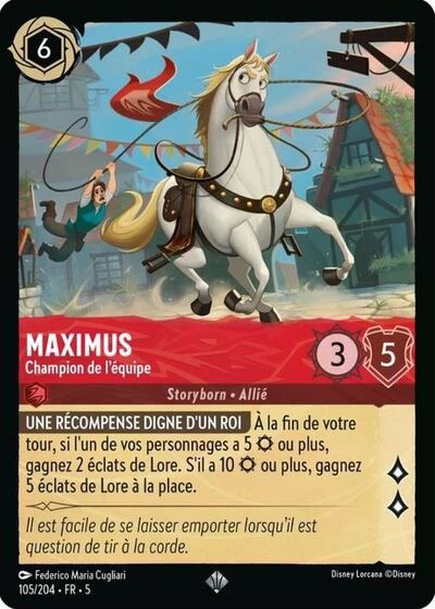 Maximus - Champion de l'équipe