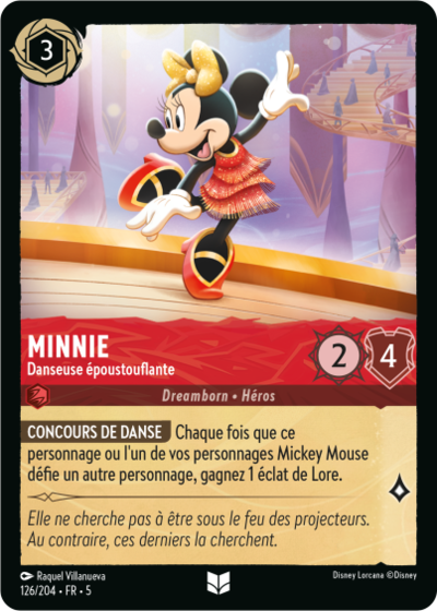 Minnie - Danseuse époustouflante