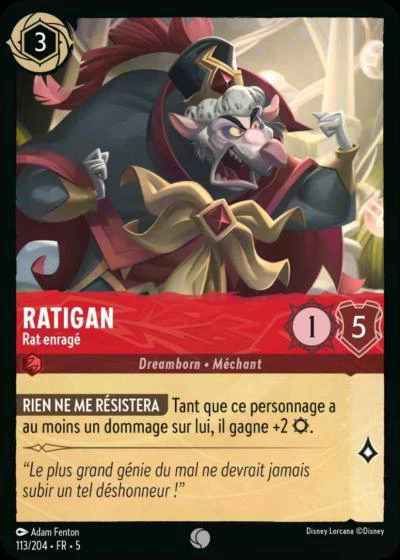 Ratigan - Rat enragé