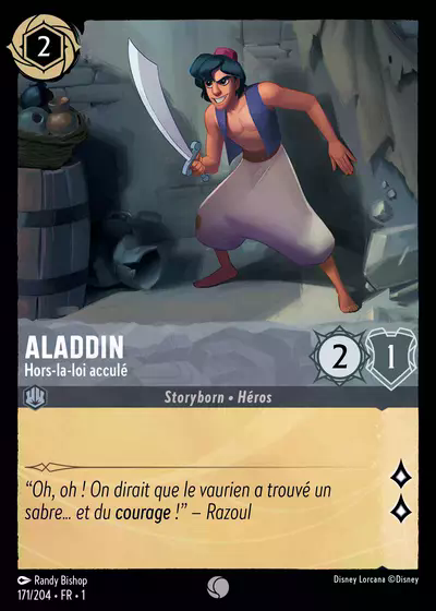 Aladdin - Hors-la-loi acculé