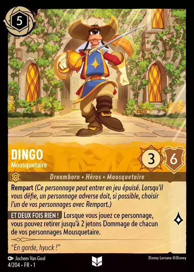 Dingo - Mousquetaire