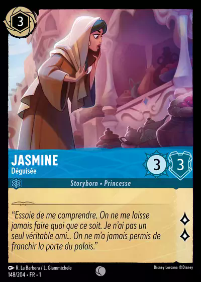 Jasmine - Déguisée