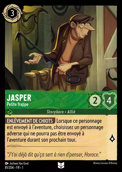 Jasper - Petite frappe