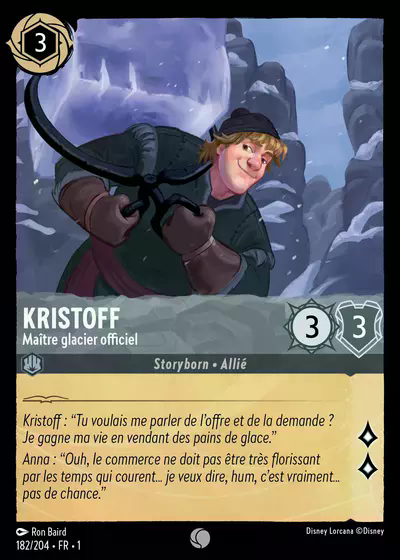 Kristoff - Maître glacier officiel