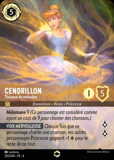 Cendrillon - Tisseuse de mélodies