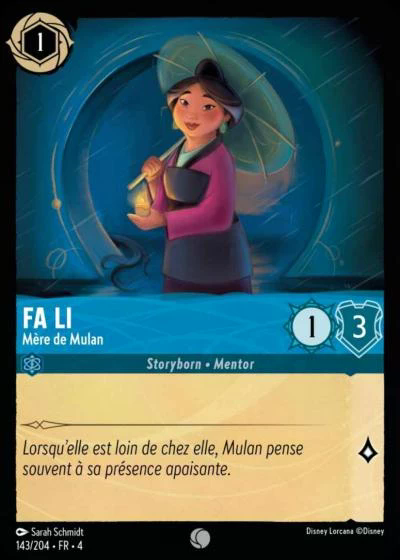 Fa Li - Mère de Mulan