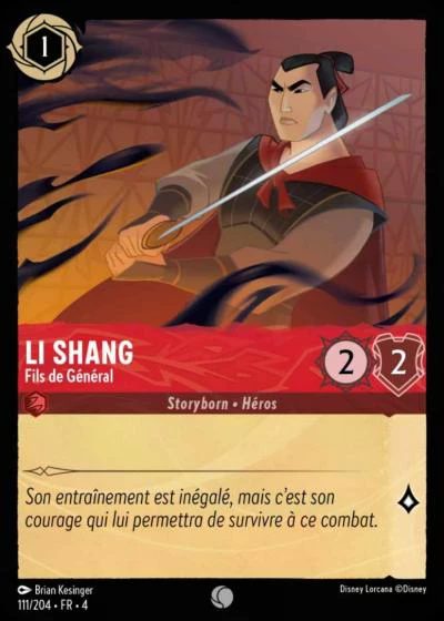 Li Shang - Fils de Général