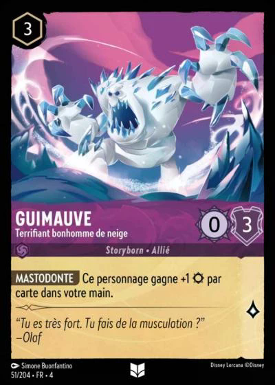 Guimauve - Terrifiant bonhomme de neige